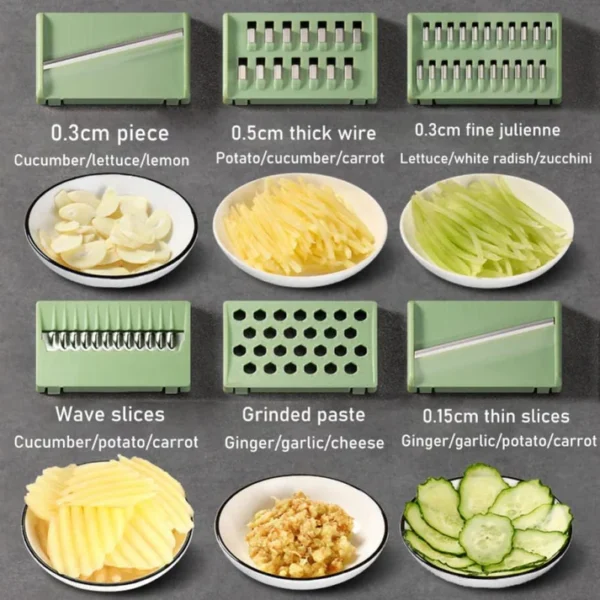 5 in 1 Vegetable Blades Cutter - Image 3